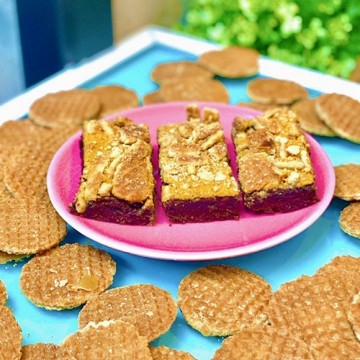 Brownie stroopwafel stroop
