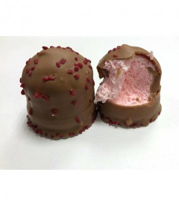 Chocozoenen melk aardbeien