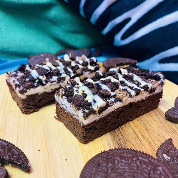 Oreo koekjes brownie